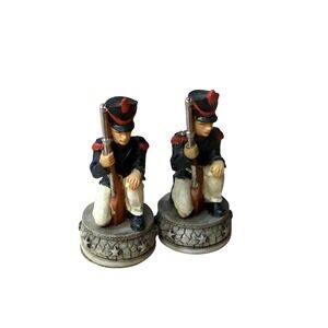 2 Pair 2 2000 Napoleon Wellington Replacement W.U. Chess Piece Waterloo C&F Corp